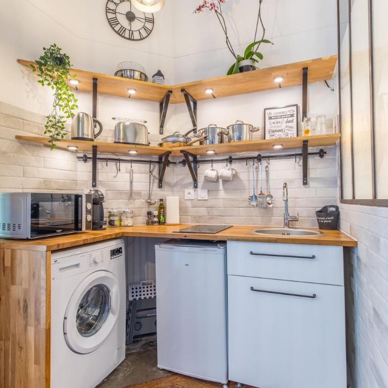 Studio Clemenceau - Parking Privé Inclus - Appartamento Monolocale 2 Persone - 5