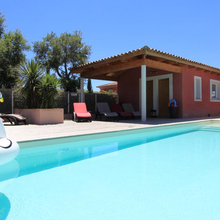 Villas CALA CORSA - 3 chambres piscine partagée chauffée - CALA ROSSA Porto-Vecchio - Villas entièrement Climatisées - Internet gratuit - Villa mit 3 Schlafzimmern - 4