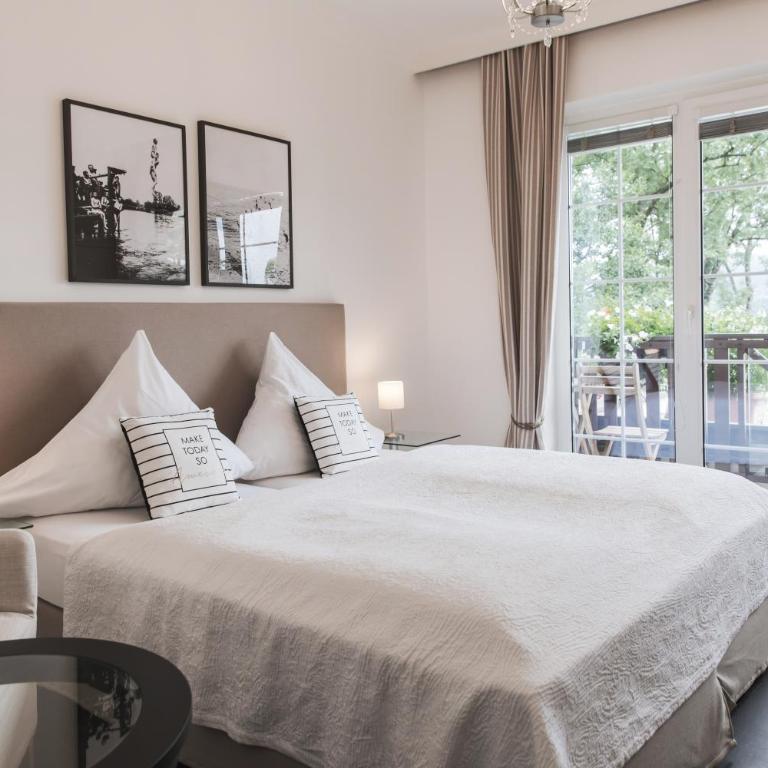 Strandhotel Sille - Familienzimmer mit Balkon und Seeblick - 9