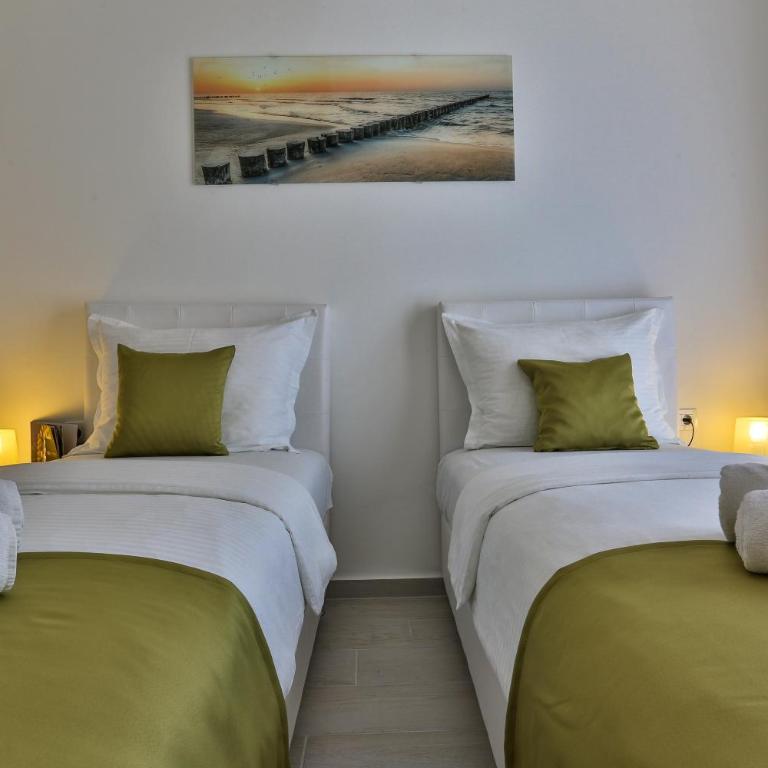 Apart Hotel Sea Fort - Dvokrevetna Soba sa Zasebnim Krevetima i Pogledom na More - 12