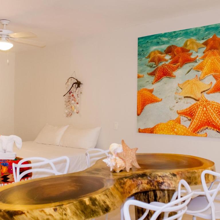 Hotel Azul Maya - Double Apartments with Patio - 14