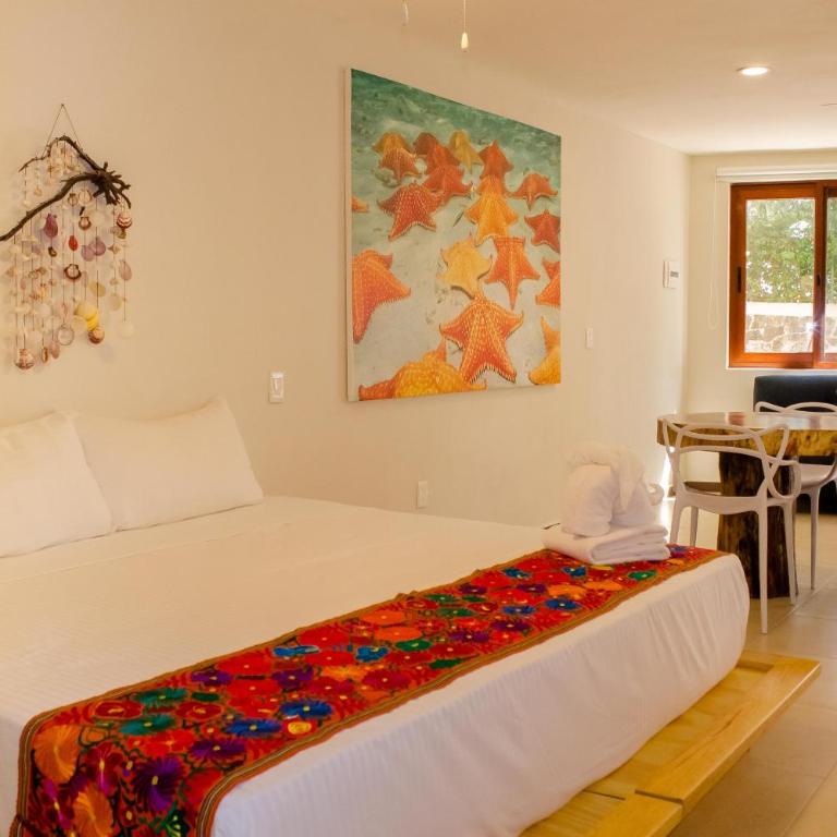 Hotel Azul Maya - Double Apartments with Patio - 7