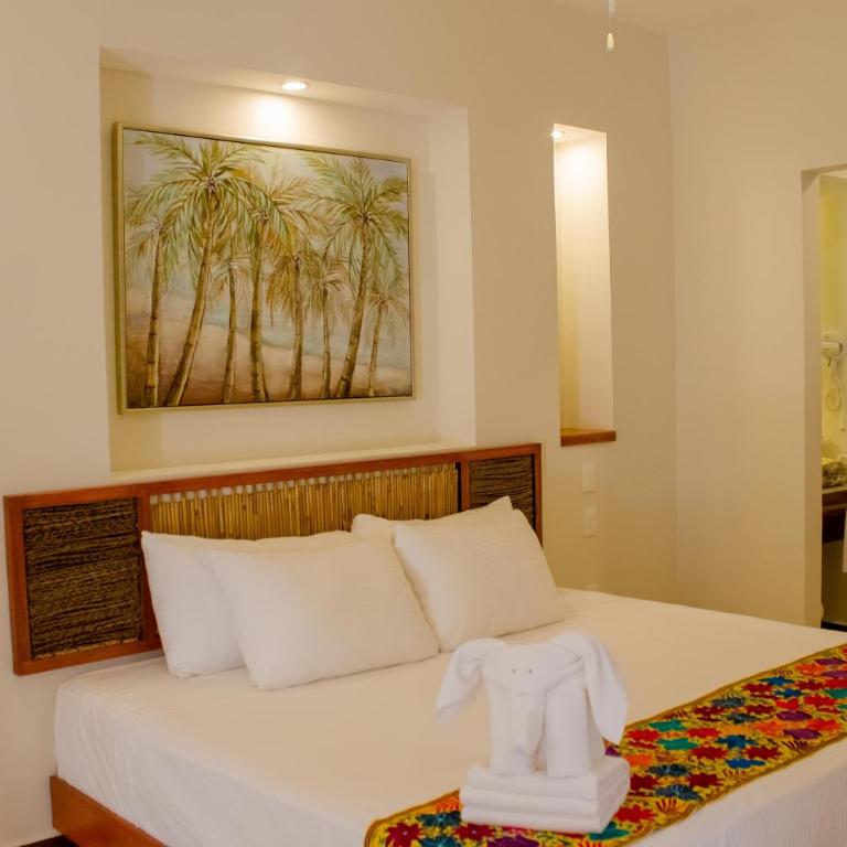 Hotel Azul Maya - Double Apartments with Patio - 12