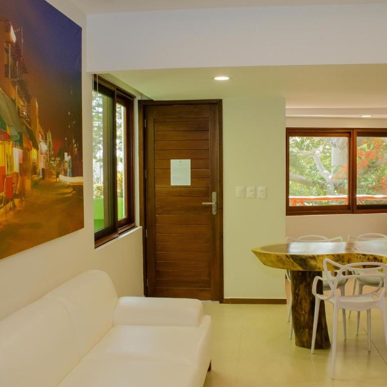 Hotel Azul Maya - Quadruple Apartment with Partial Sea View - 2