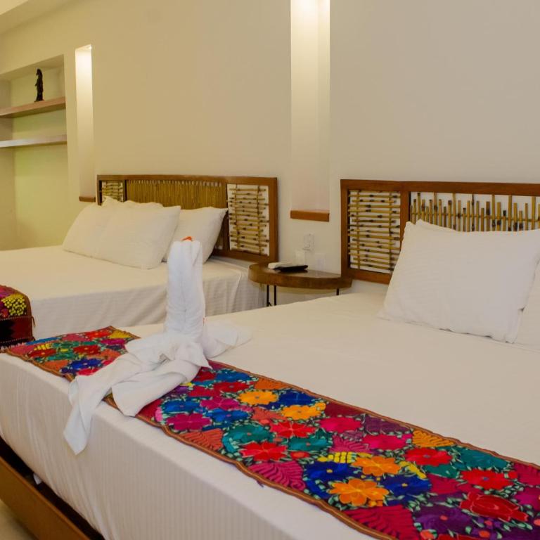 Hotel Azul Maya - Quadruple Apartment with Partial Sea View - 10