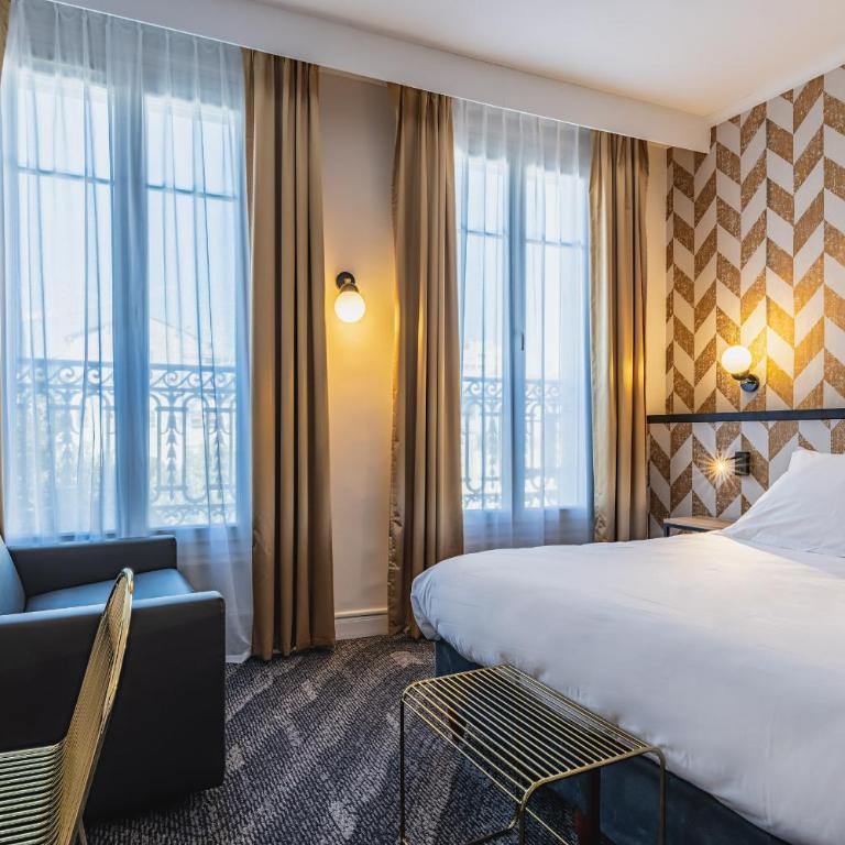 Best Western Hotel Centre Reims - Chambre Familiale avec 1 Lit Double et 1 Canapé-Lit - Non-Fumeurs - 9