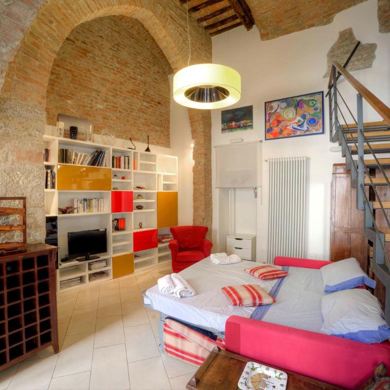 Stilnuovo Charming Apartment in Siena's Historic Center, Very Close to Piazza del Campo - Appartamentino su 2 Livelli - 4