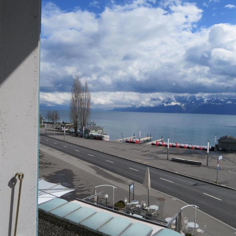 Hôtel du Port - Zweibettzimmer mit Seeblick - 9