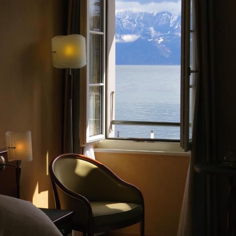 Hôtel du Port - Zweibettzimmer mit Seeblick - 1