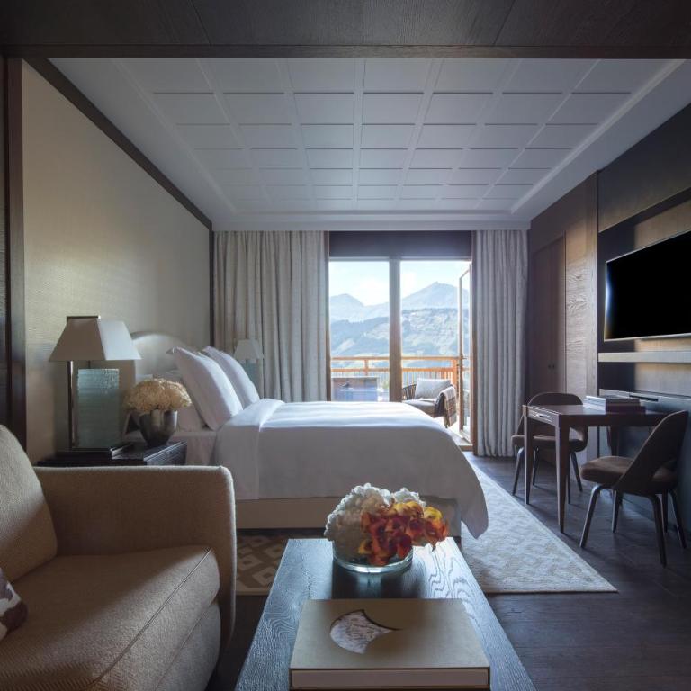 Four Seasons Resort Megève - Four Seasons Room Mountain View Two Twin - 1