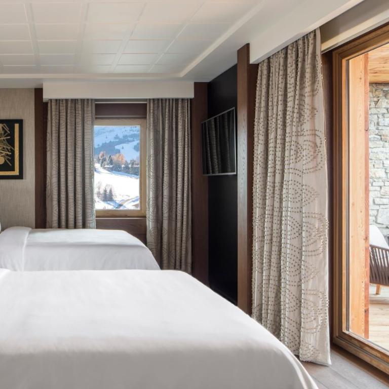 Four Seasons Resort Megève - Chambre de Luxe avec 2 Lits Jumeaux - 2