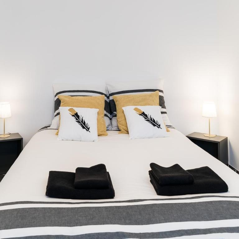 Calme & Spacieux - 100m2 - Gare St-Roch - Apartamento - 9