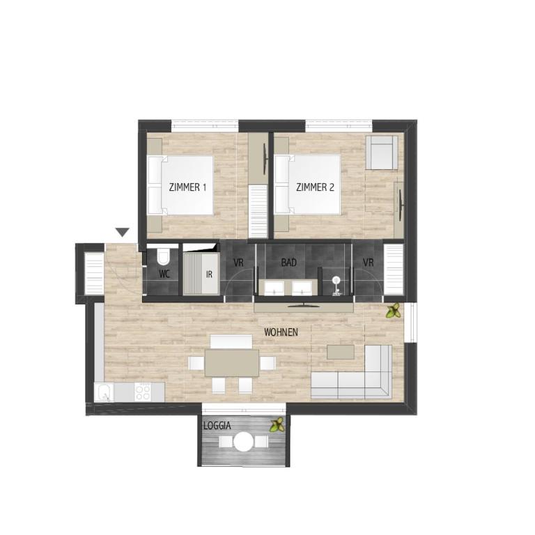 ImPuls | aparts - Apartment mit 2 Schlafzimmern - 22