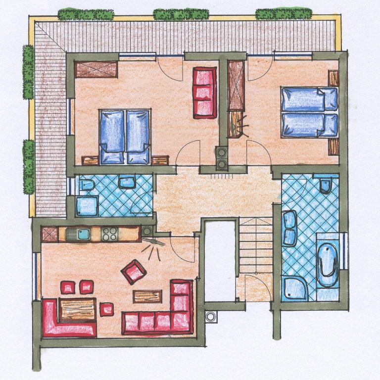 Appartments Enterwald - Apartment mit 2 Schlafzimmern - 10