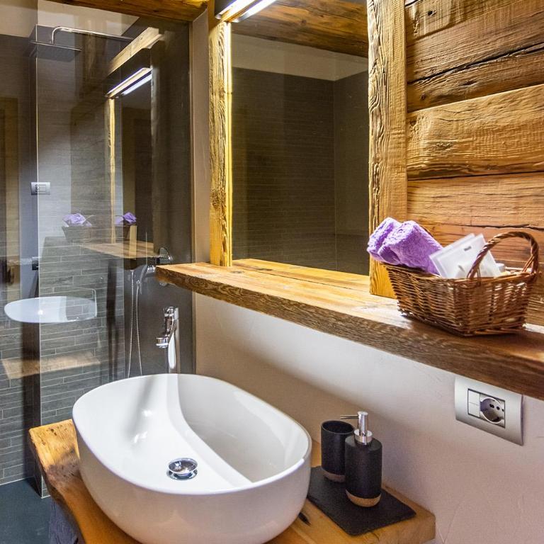 Casa de Fiemme - Doppelzimmer mit Bergblick - 6
