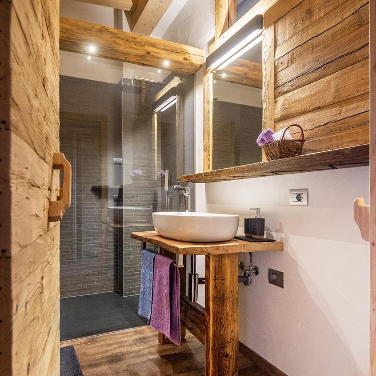 Casa de Fiemme - Doppelzimmer mit Bergblick - 10