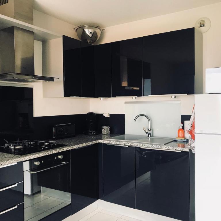 Appartement Sous le Soleil vue mer, parking inclus , clim ,wifi - Apartment mit Meerblick - 11