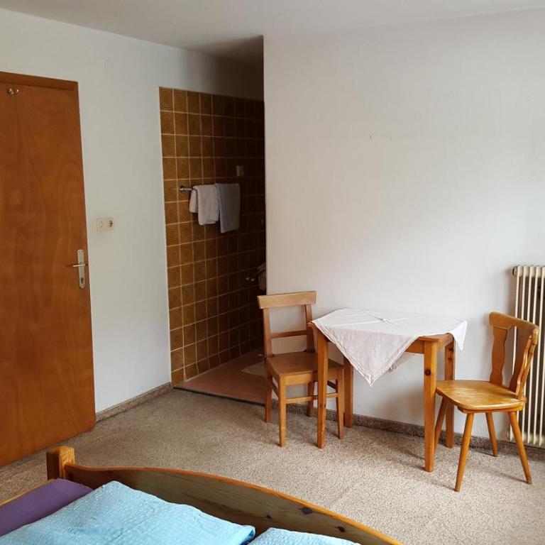 Junser Gasthausl - Habitación Doble con aseo compartido - 2