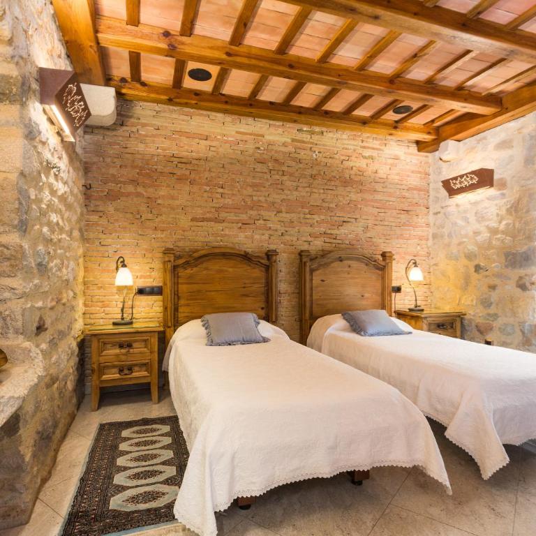 Hotel Històric - Habitación Doble - 2 camas - 2