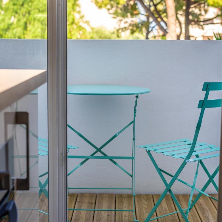 L'Ascot Appartement, plages à 300m, vue hippodrome - Studio avec Balcon - 5