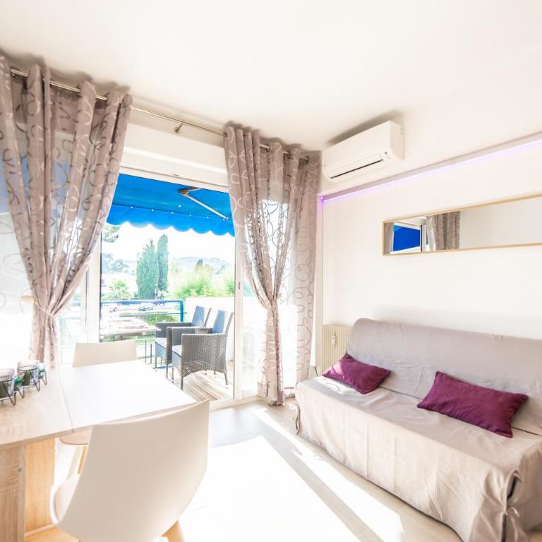 L'Ascot Appartement, plages à 300m, vue hippodrome - Studio avec Balcon - 7