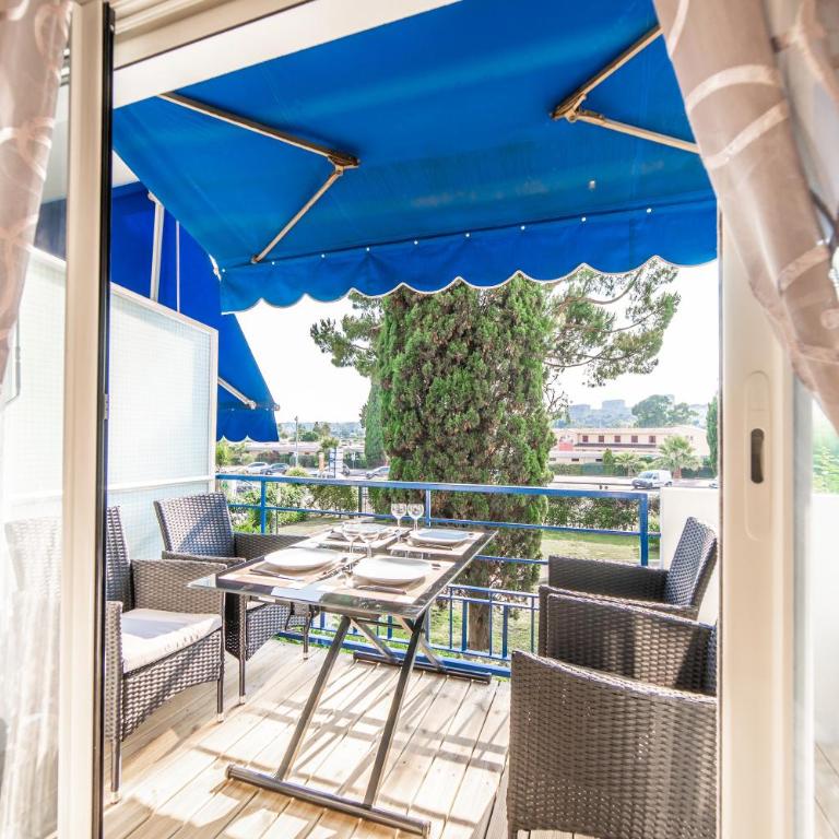 L'Ascot Appartement, plages à 300m, vue hippodrome - Studio avec Balcon - 1