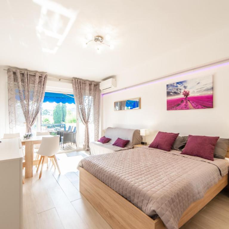 L'Ascot Appartement, plages à 300m, vue hippodrome - Studio avec Balcon - 2