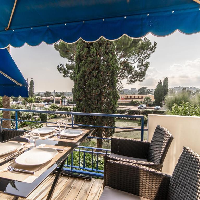 L'Ascot Appartement, plages à 300m, vue hippodrome - Studio avec Balcon - 6