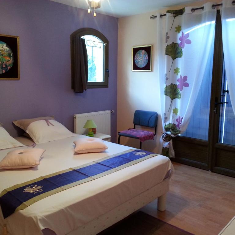 Chambres d'hôtes Mille et une nuits en Provence - Chambre Double avec Salle de Bains Commune - 2