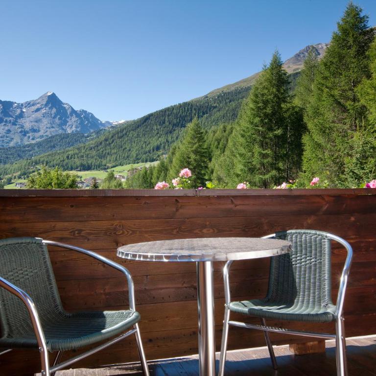 Appartement Gästehaus Bergkristall - Apartment mit 1 Schlafzimmer und Balkon - 7