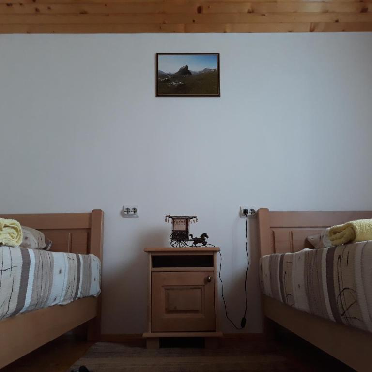 Rooms Skorpijon - Standardna Dvokrevetna Soba sa Zasebnim Krevetima i Pogledom na Planine - 5