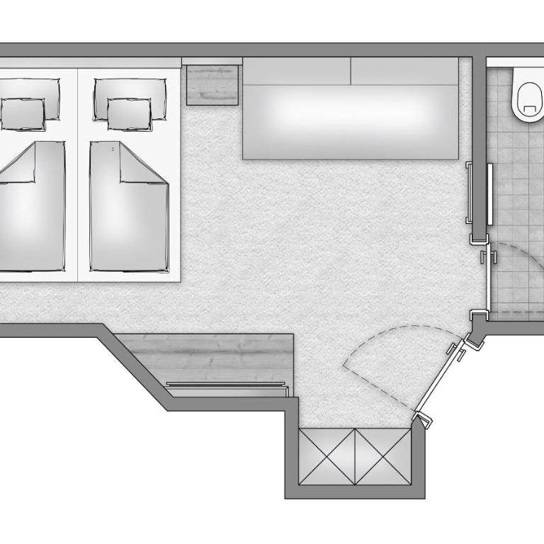 Alpinstyle Hotel Ischgl - Luxus-Doppelzimmer 104 - 1