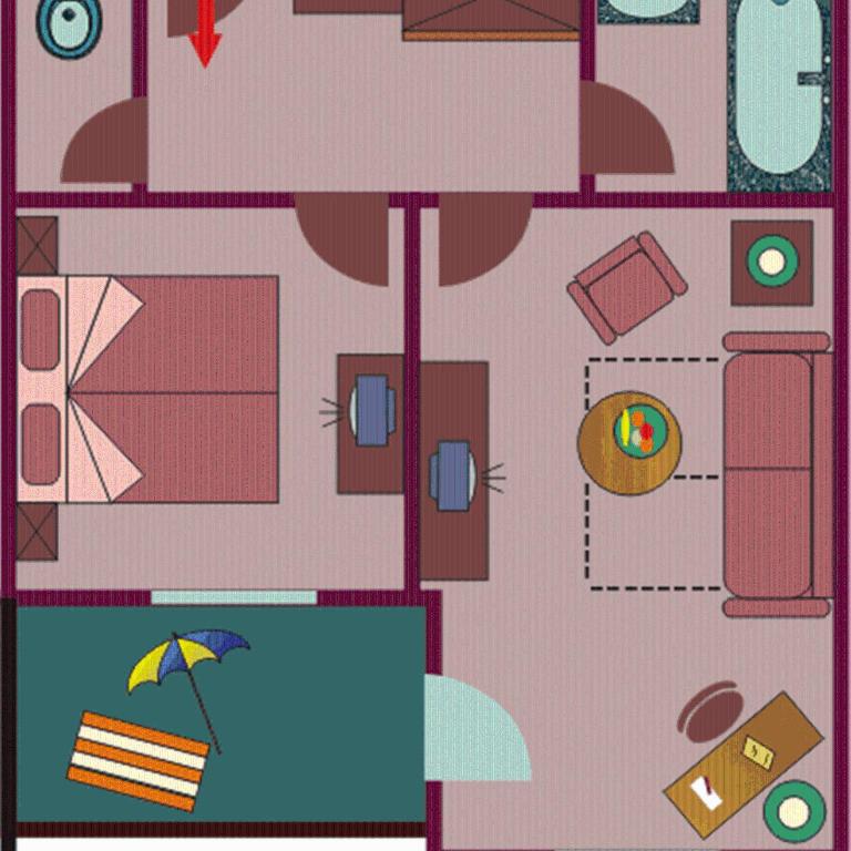 Landhotel Stofflerwirt - Suite mit 1 Schlafzimmer - 8