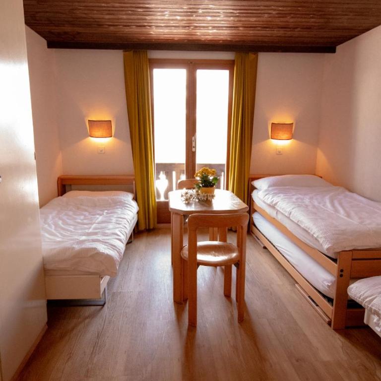 Sportchalet Mürren - Dreibettzimmer mit Gemeinschaftsbad - 4