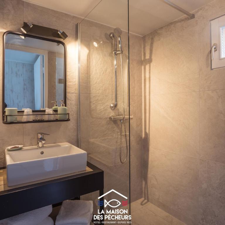 La maison des pêcheurs - Chambre Double Standard avec Terrasse - 1
