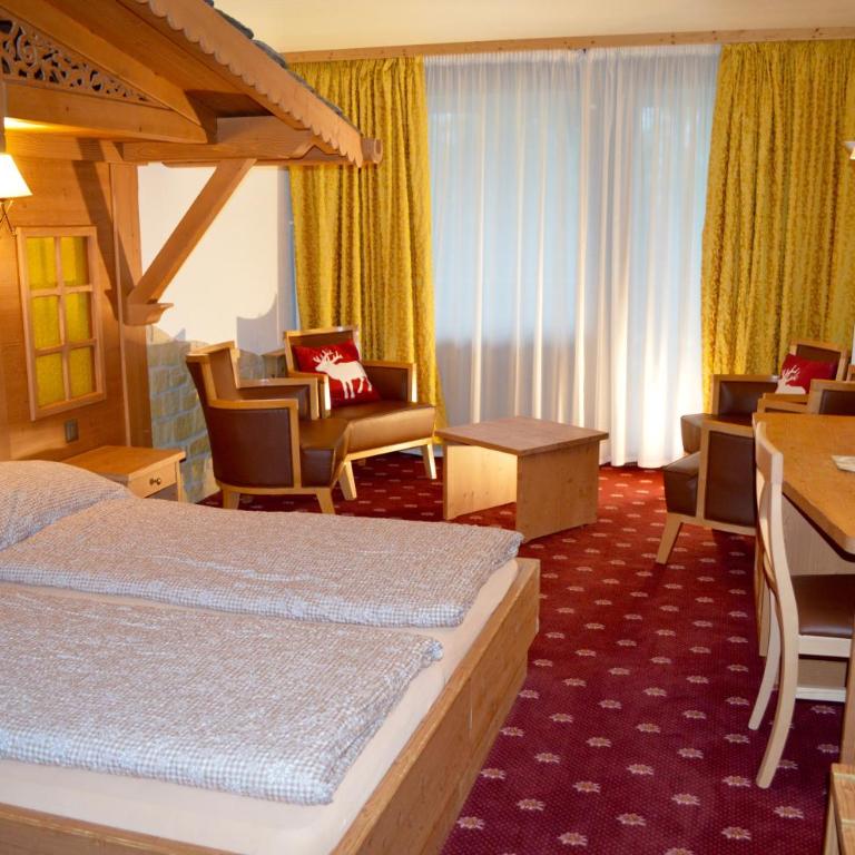 Hotel Central Résidence & spa - Schweizer Chaletzimmer (2-4 Betten) - 3