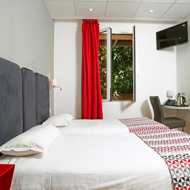 Hôtel Méditerranée - Chambre Lits Jumeaux Économique - 2