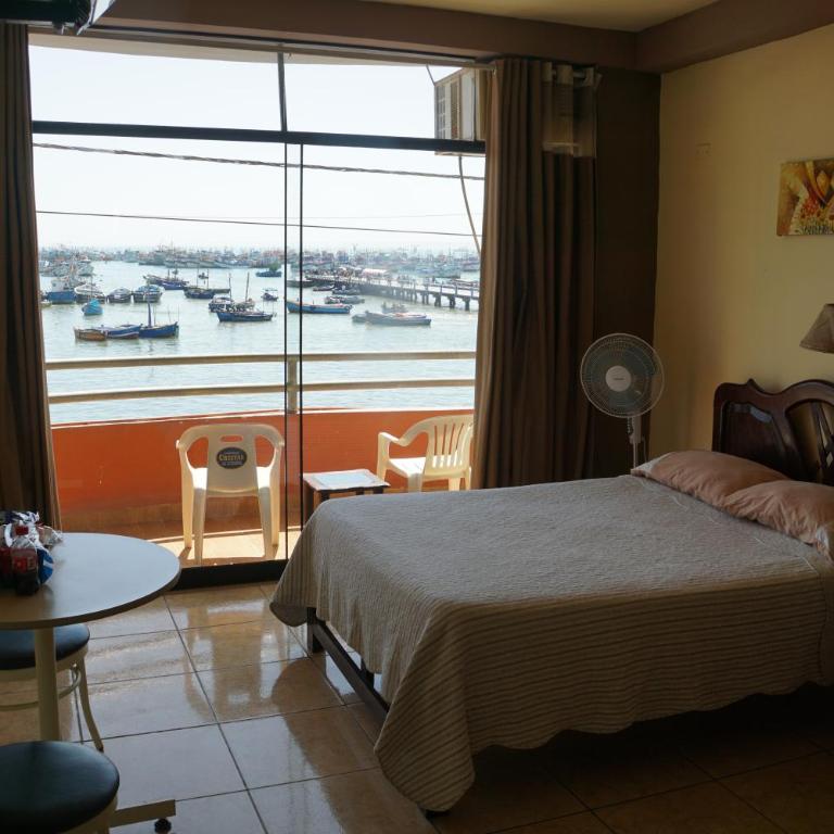 Hotel Marina Del Bay - Habitación Doble Deluxe con balcón y vistas al mar - 2