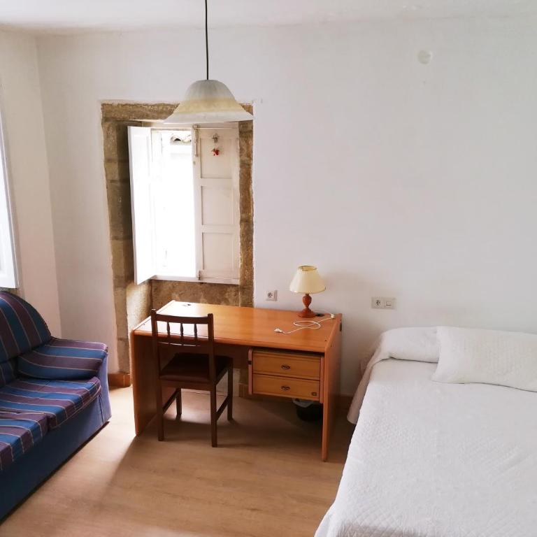 Pensión Residencia Universitaria Rey - Deluxe Doppelzimmer mit Balkon - 1