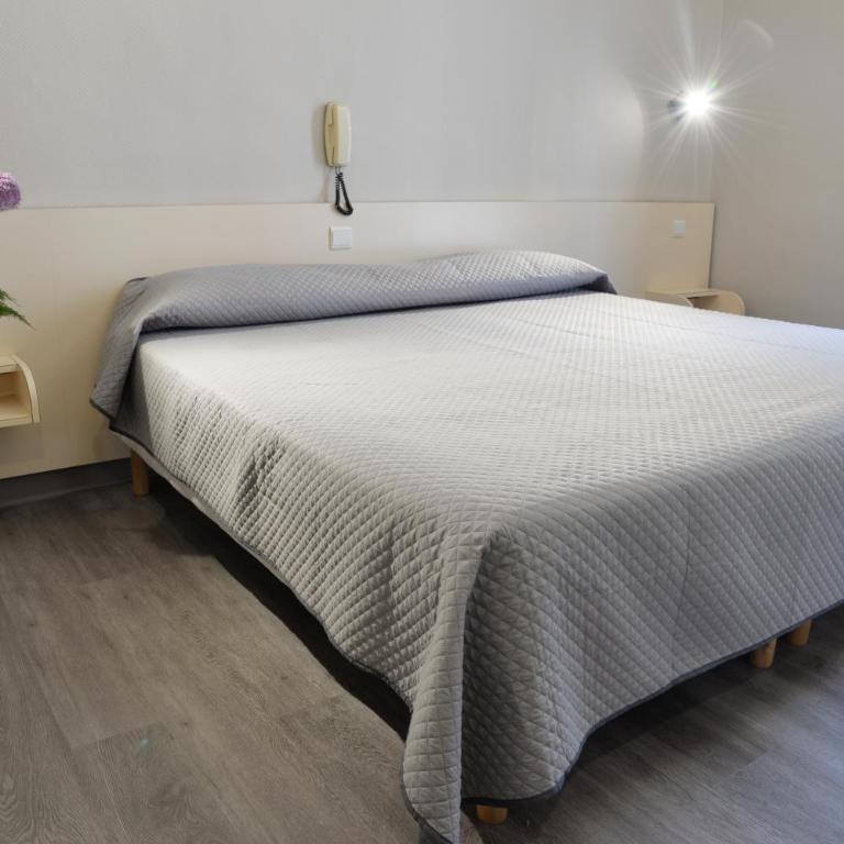 Hôtel Acropolis - Lourdes - Habitación con cama extragrande y balcón - 4