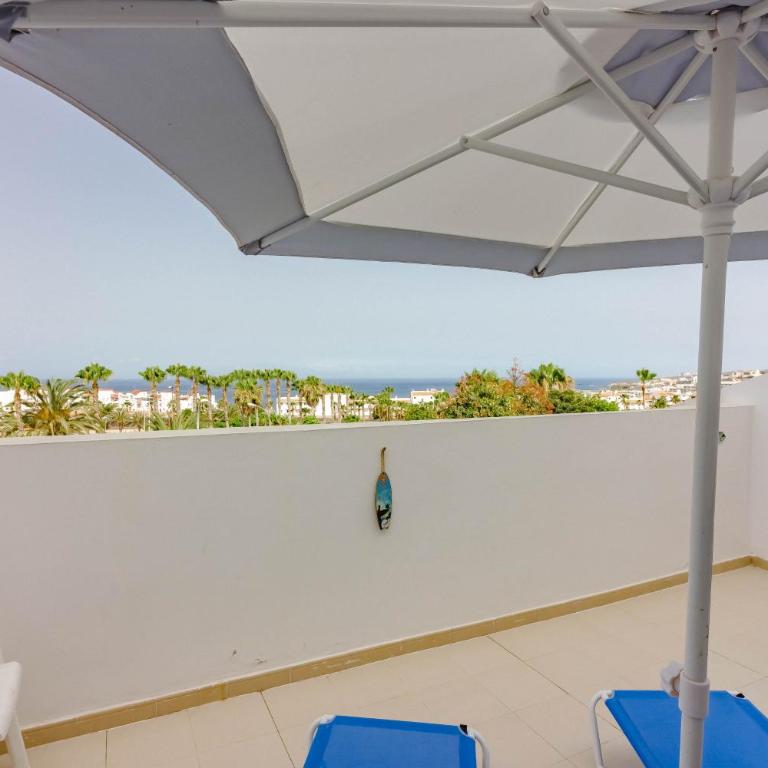 Heted Pool Costa Adeje SeeView Lovely Big Studio near SiamPark - Apartamento - 18