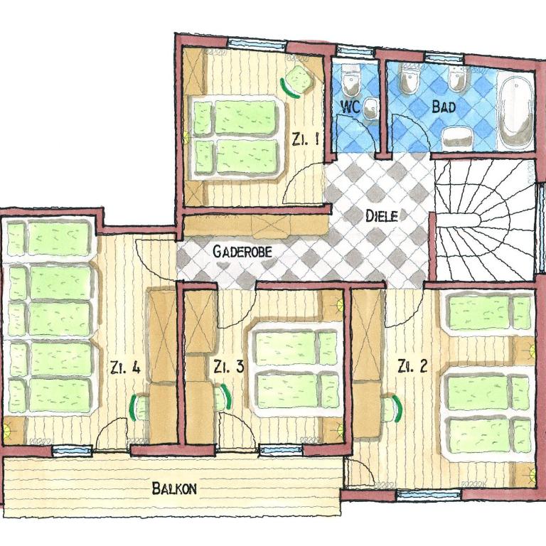 Ferienhaus Grabenhäusl - Apartment mit 4 Schlafzimmern - 28