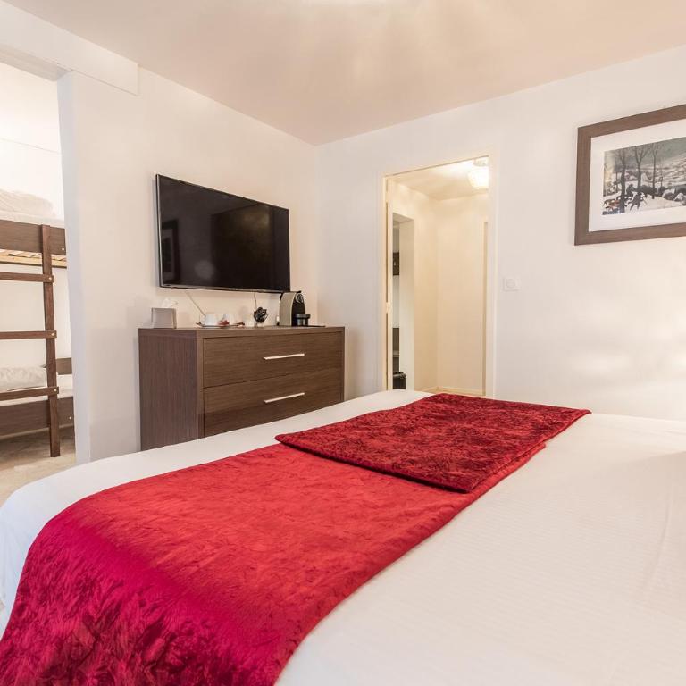 Madame Vacances Hôtel & Spa Le Mottaret - Chambre Quadruple Confort - 2