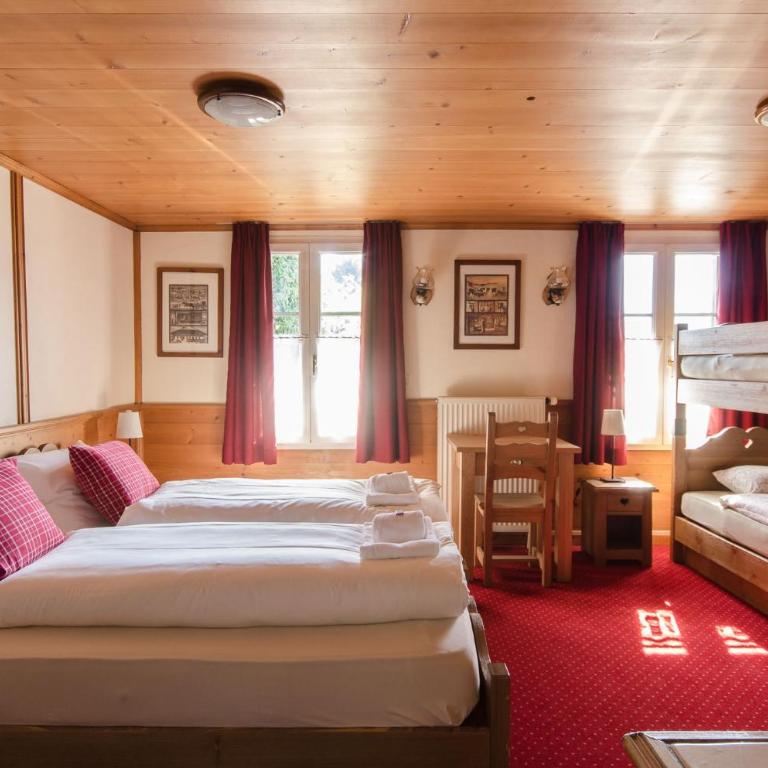 Family B&B Le Vieux Chalet - Familienzimmer mit eigenem Bad - 2