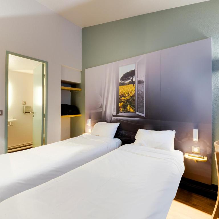 B&B HOTEL Nantes Parc Expos La Beaujoire - Chambre Lits Jumeaux - Non-Fumeurs - 2