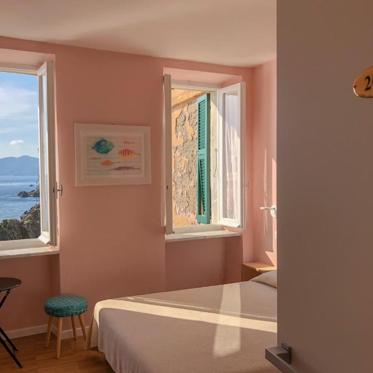 Ai Pesci Room Rental - Deluxe Doppelzimmer mit Meerblick - 2