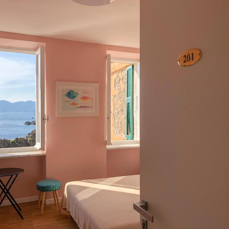 Ai Pesci Room Rental - Deluxe Doppelzimmer mit Meerblick - 6