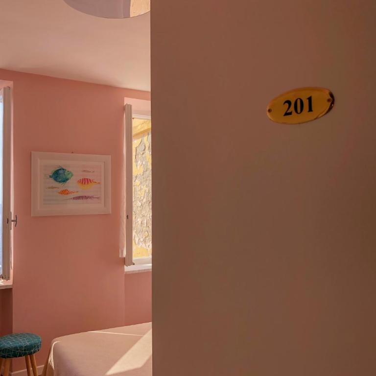 Ai Pesci Room Rental - Deluxe Doppelzimmer mit Meerblick - 8