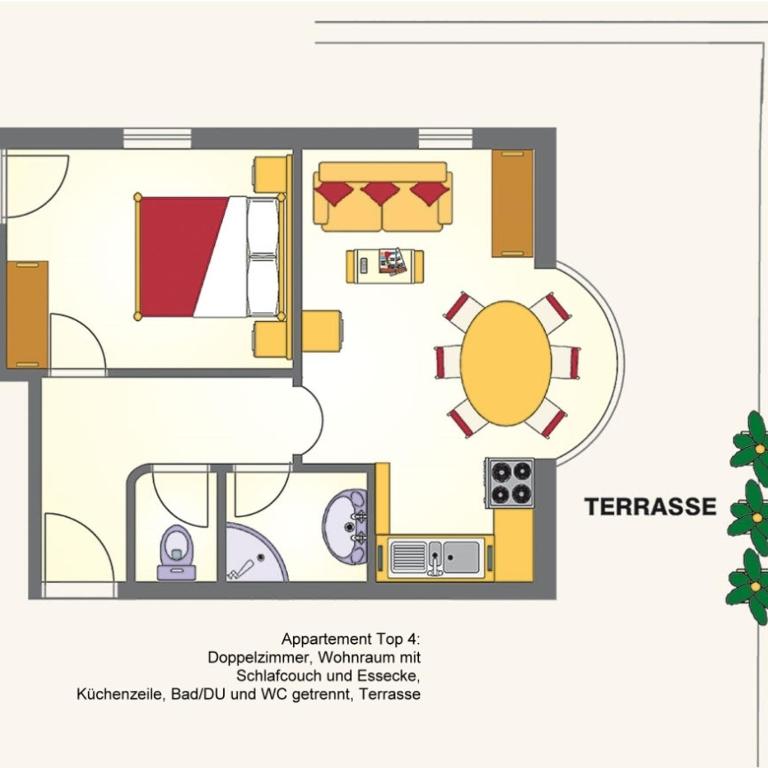 Appartements Sonnwend - Apartment mit 1 Schlafzimmer - 2