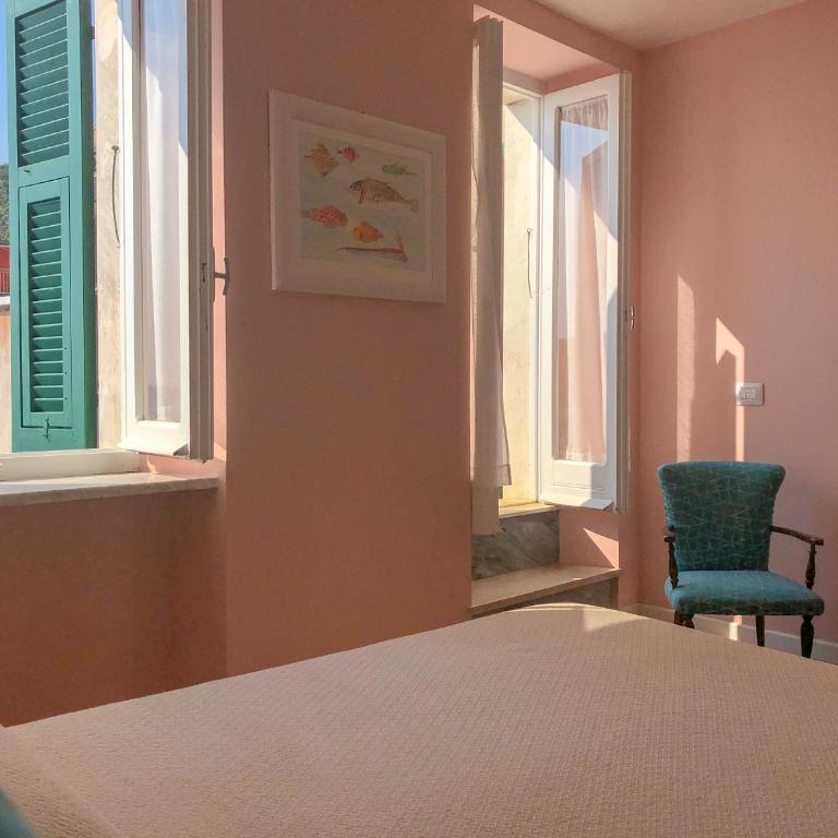 Ai Pesci Room Rental - Deluxe Doppelzimmer mit Balkon und Meerblick - 8